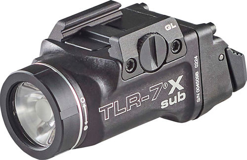 Streamlight TLR-7XSUB USB SLB9 Compact Weapon Light with Rail Mount and 500 Lumens