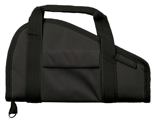 Bulldog Part BD600 Handgun Pistol Case in Black with Padding and Full-Length Zipper