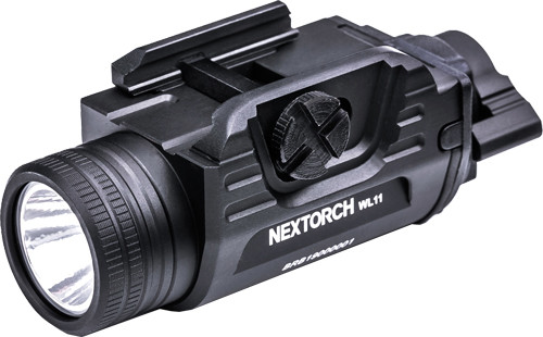 Nextorch WL11 Weapon Mounted Flashlight - 650 Lumens, 1.5 Hour Runtime for Picatinny & Glock Rails