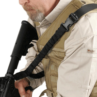 Blackhawk Storm Sling Black - Adjustable Nylon Tactical Rifle Sling for AR-15