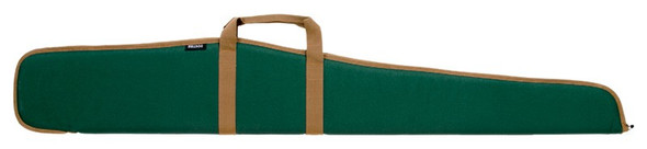 Bulldog 52-Inch Green Shotgun Case with Tan Trim and Soft Padding