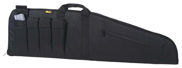 US Peacekeeper 35-Inch MSR Case with Black 600 Denier Water-Resistant Fabric and Multiple Pouches