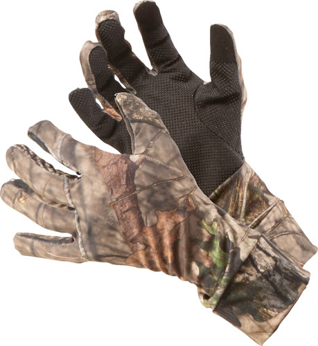 Allen Spandex Gloves Mossy Oak Break-Up Country - Multi-Fit Touchscreen Grip Palm