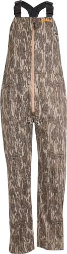 HABIT Possum Kingdom Bib - Medium, Mossy Oak Bottomland Camo, Lightweight Cotton Twill
