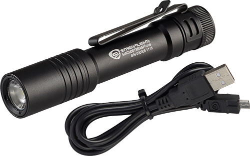 Streamlight MacroStream LED Flashlight with Aircraft Grade Aluminum and USB Rechargeable Battery