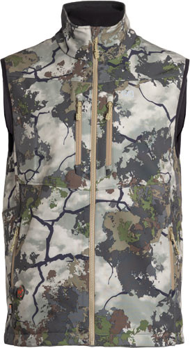 Mobile Warming Men’s KCX Kings Camo Hunting Vest - XX-Large with Battery & App Control