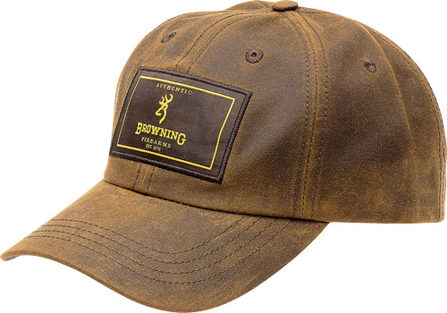 Browning Antiquity Wax Cap with Snap Closure and Adjustable Fit