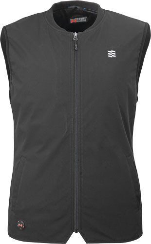 Mobile Warming Unisex Peak Black XX-Large Casual Vest with Battery and App Compatibility