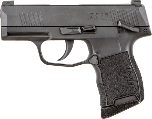 Sig Sauer P365 4.5mm BB Airgun Pistol with Semi-Auto Action and Blowback - Black Polymer Finish