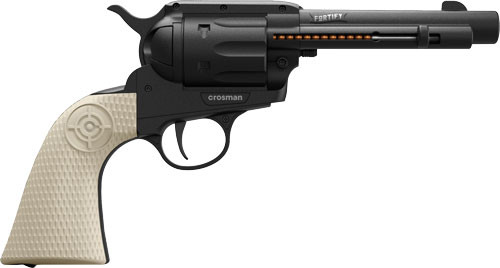 Crosman Fortify BB Revolver CR45 – CO2 Powered 6-Inch .177 Caliber with 18-Shot Capacity
