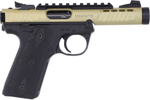 Ruger Mark IV 22/45 Lite .22 LR Semi-Auto Pistol with Adjustable Sights and 2 Magazines