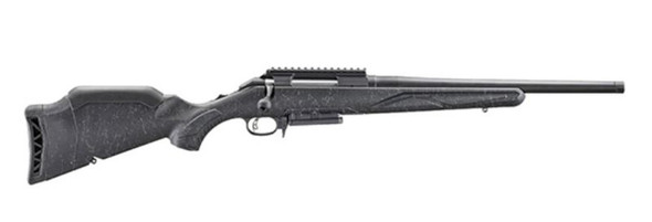 Ruger American GenII Patrol Rifle - 16.1-inch Threaded Barrel, .223 Rem/5.56 NATO, Black Synthetic Stock