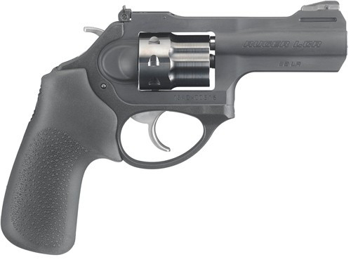 Ruger LCRx 22LR 3-Inch Revolver with Adjustable Sights and Rubber Grip