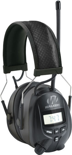 Walkers GWP-RDOM Electronic Ear Muffs with AM/FM Radio, Noise Reduction, and Channel Memory