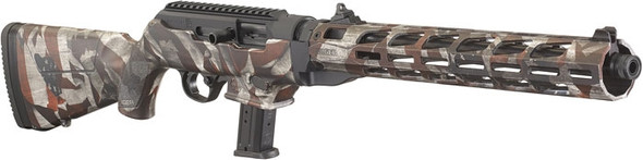 Ruger PC Carbine 9mm Luger Modern Sporting Rifle with US Flag Synthetic Stock