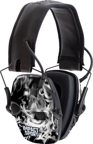 Howard Leight Impact Sport Electronic Ear Muffs in Camouflage, Noise Reduction Rating 22dB