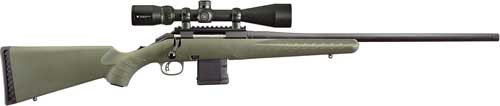 Ruger American Predator 6.5 Creedmoor Bolt-Action Rifle with Vortex Crossfire II Scope and Threaded Barrel