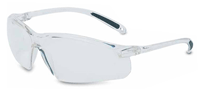 Howard Leight Honeywell A700 Sporty Clear Safety Glasses with Wrap-Around Frame