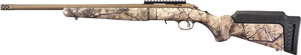 Ruger American .22 WMR Bronze Bolt-Action Sporting Rifle with Detachable Magazine and Threaded Barrel