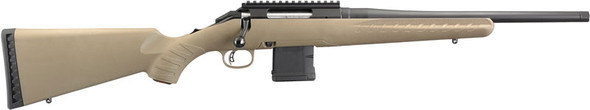 Ruger American Ranch 300 AAC Blackout Bolt-Action Sporting Rifle with Synthetic Flat Dark Earth Stock and Threaded Barrel