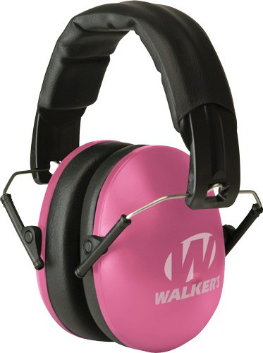 Walkers Pink Noise Reduction Rating 27dB Ear Muffs for Women and Youth - GWP-YWFM2-PNK