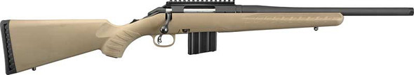 Ruger American Ranch FDE Bolt-Action Sporting Rifle in 350 Legend with Adjustable Trigger and Threaded Barrel