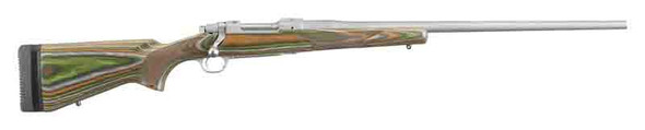 Ruger M77 Hawkeye Predator Bolt Action Rifle in 6.5 Creedmoor with Stainless Steel Barrel and Laminate Stock
