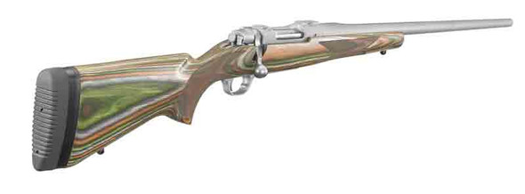 Ruger M77 Hawkeye Predator Bolt Action Rifle in 6.5 Creedmoor with Stainless Steel Barrel and Laminate Stock