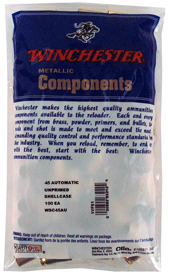 Winchester WSC45AU .45 ACP Brass Cases – 100 Pack