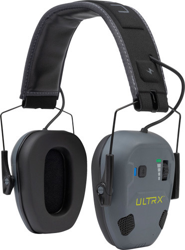 Allen ULTRX Bionic Fuse Ion E-Muffs with Bluetooth 5.3 – Charcoal/Black