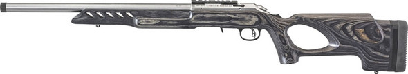 Ruger American 22LR Target Bolt-Action Rifle with Stainless Steel Barrel and Black Laminate Stock