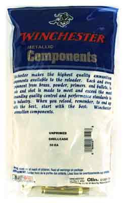 Winchester Unprimed Cases for .338 Lapua Magnum, 20 Pack