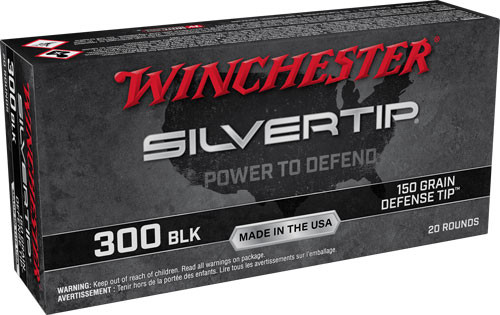 Winchester Ammunition Silvertip 300 AAC Blackout, Part W300ST