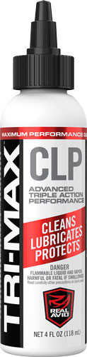 Real Avid Tri-Max CLP 4 oz - Multi-Purpose Gun Cleaner and Lubricant