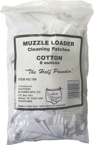 Southern Bloomers .50 Caliber Muzzleloader Cleaning Patches - 225 Count