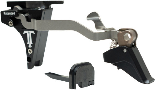TriggerTech GLOCK Generation 1-5 Trigger with Special Curved Black Anodized Finish
