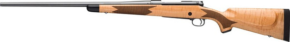 Winchester Model 70 Super 270 Win Bolt Action Sporting Rifle with Maple Stock and 24-Inch Barrel