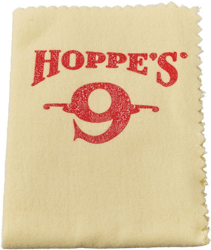 Hoppes Wax Treated Gun Cloth - 11x14 inches for Metal, Wood, and Plastic Cleaning and Polishing