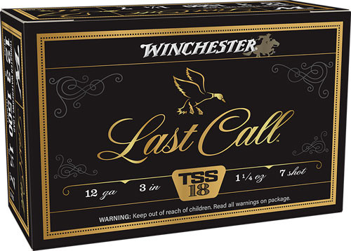 Winchester Ammunition Last Call TSS 12 Gauge Shotshells, 3-inch, 1-1/4 oz, #7 Shot, 1500 FPS