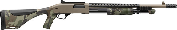 Winchester SXP Defender 12 Gauge Pump Shotgun with Camouflage Synthetic Stock