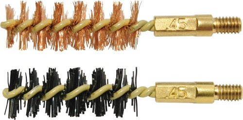 Otis .45 Caliber Bore Brush with 8-32 Threads – 2-Pack for Firearm Cleaning