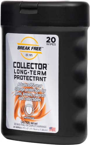 Break Free BFI-CO-WW-1 Break-Free Weapon Wipes – 20 Pack, CLP Impregnated Cloth for Firearms and Outdoor Equipment