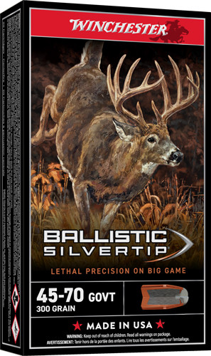Winchester Ammunition Supreme .45-70 Government 300-Grain Accubond CT Polymer Tipped Bullet