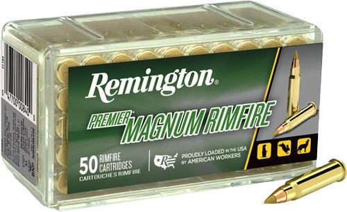 Remington 22WMR 33Gr AccuTip Ammunition - High Velocity Jacketed Polymer Tip Bullets
