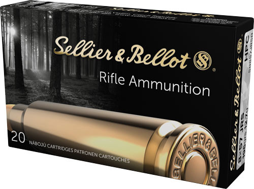 Sellier & Bellot 8x57mm JRS 196 Grain Hollow Point Ammunition, Reloadable Box of 20 Rounds