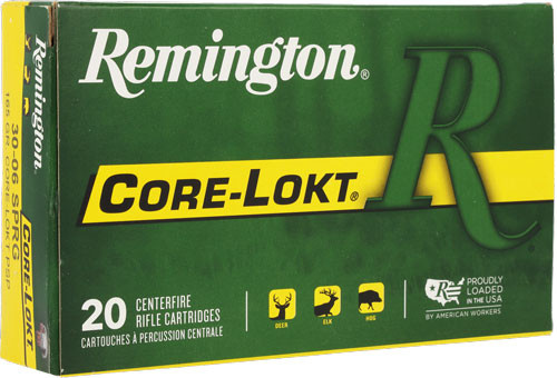 Remington 30-06 Springfield 165 Grain Jacketed Soft Point Ammunition - R21415