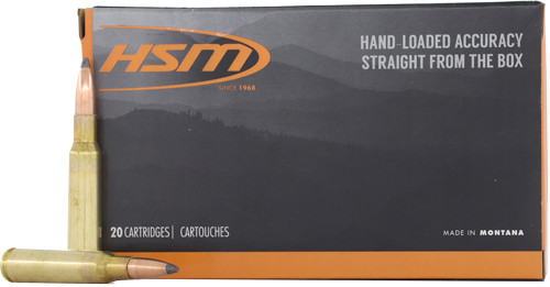 HSM Ammo 7x57mm Mauser 140 Grain Jacketed Soft Point Ammunition