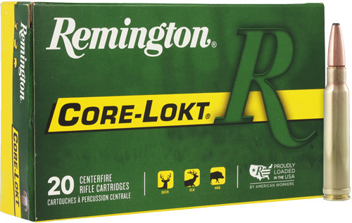 Remington 338 Winchester Magnum 225 Grain Core-Lokt Soft Point Ammunition