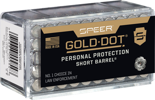 Speer Gold Dot .22 WMR 40 Grain Jacketed Hollow Point Ammunition (Part #954)