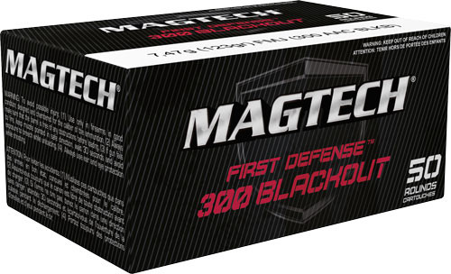 Magtech 300 AAC Blackout 123 Grains FMJ Rifle Ammunition - 50 Rounds
